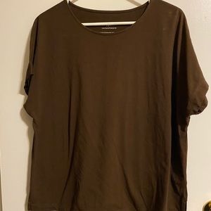 Brown J. Jill T-shirt, L